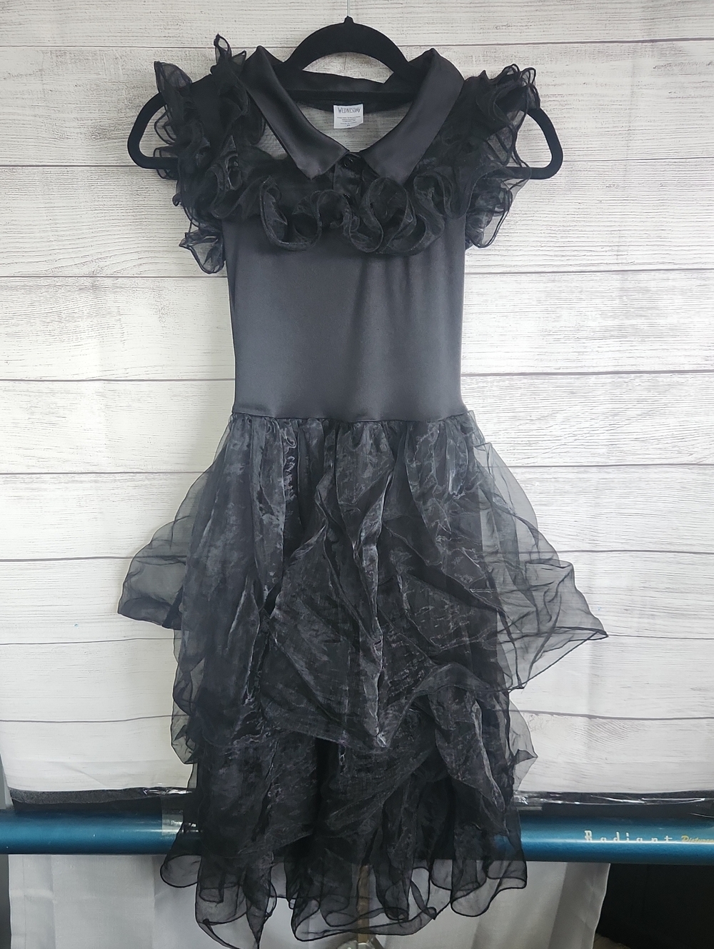 Spirit Wednesday Black Layered Ruffle Tulle Costume Dress